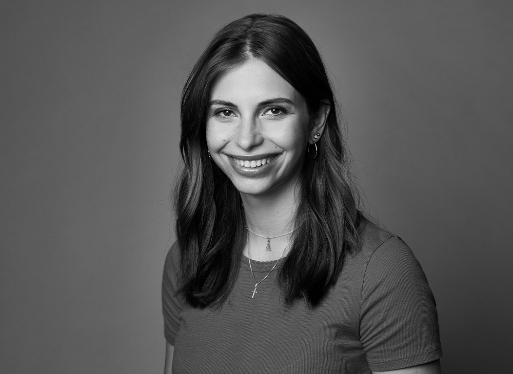 Porträt von Anastasia Makris vom Team m2c