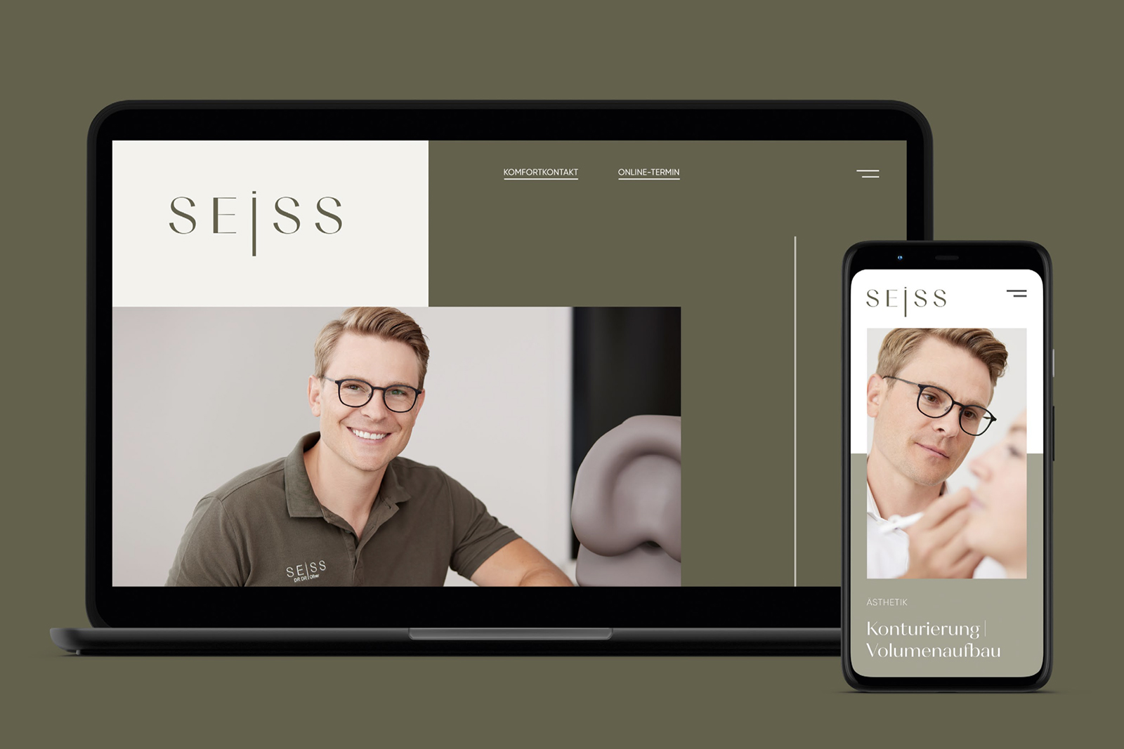 Referenz von m2c ─ Corporate Branding MKG-Chirurgie